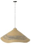 lampa sufitowa z trawy morskiej w niebieskie paski j-line