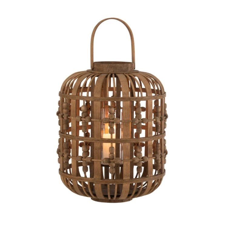 oryginalny lampion z drewna