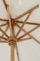 PARASOL OGRODOWY MAKRAMA BEŻOWY Z FRĘDZLAMI 200 CM - J-LINE
