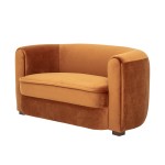 sofa malala pomarańczowa bloomingville