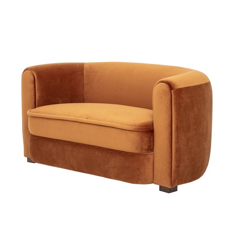 sofa malala pomarańczowa bloomingville