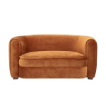 sofa malala pomarańczowa bloomingville