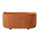 sofa malala pomarańczowa bloomingville