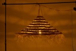 klosz lampy bohemian z trawy duży j-line