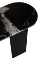 KONSOLA MATHILDE MARBLE CZARNA - J-LINE