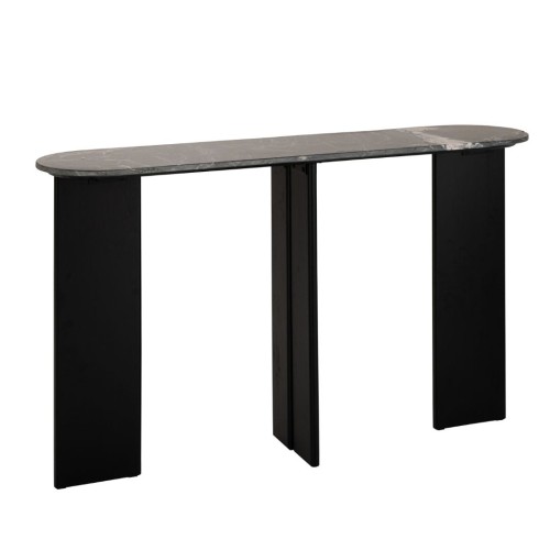 KONSOLA MATHILDE MARBLE CZARNA - J-LINE