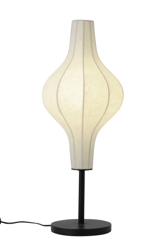 lampa stołowa Organic kremowa klosz z papieru