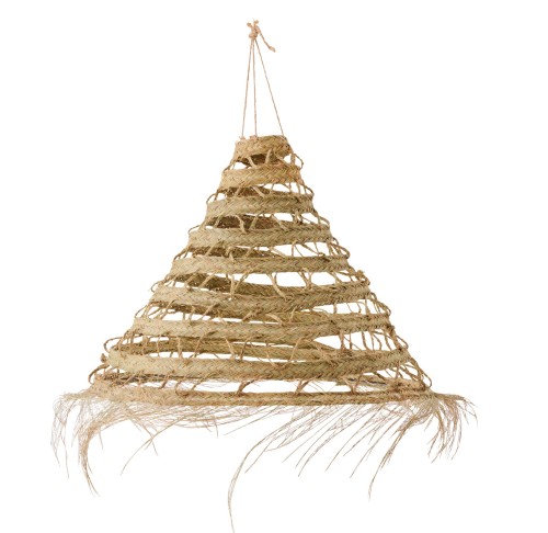 klosz lampy bohemian z trawy morskiej mały j-line