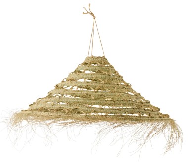 KLOSZ LAMPY BOHEMIAN Z TRAWY DUŻY - J-LINE