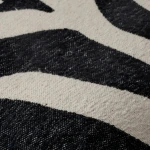 puf zebra biało-czarny broste copenhagen