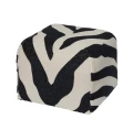 PUF ZEBRA BIAŁO-CZARNY - BROSTE COPENHAGEN