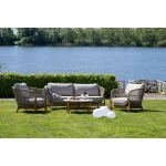sofa ogrodowa terracina z drewna akacjowego i liny house nordic