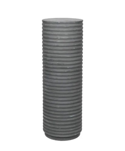 POSTUMENT DEKORACYJNY RILLO CIEMNY GRAFIT LARGE- BROSTE COPENHAGEN