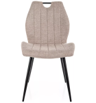 krzesło arco tapicerowane jasny beż signal