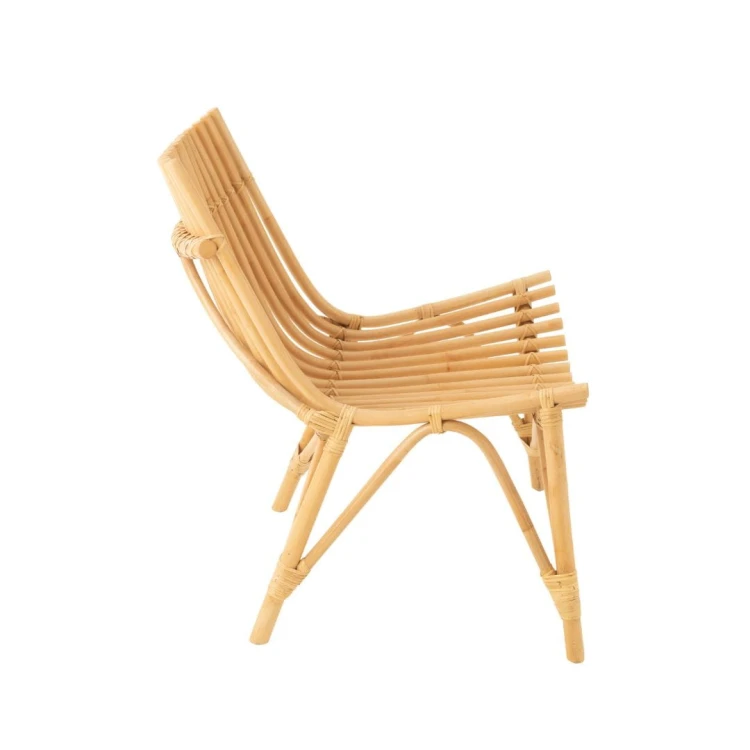 fotel rattan naturalny-j-line