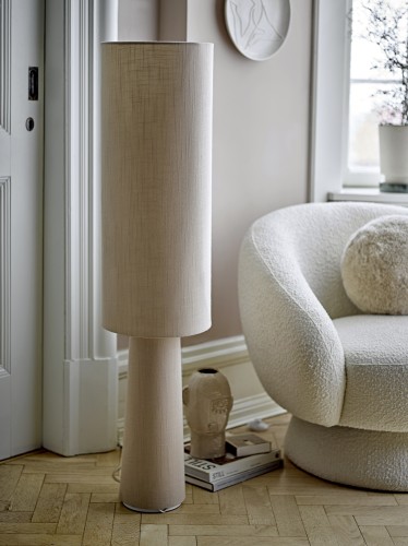 fotel Ted boucle biały bloomingville2