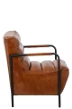 FOTEL SKÓRZANY CAMEL KONIAKOWY - J-LINE