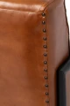FOTEL SKÓRZANY CAMEL KONIAKOWY - J-LINE