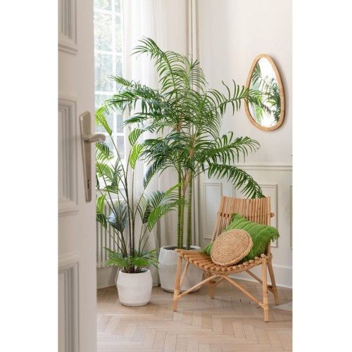fotel boho z naturalnego rattanu