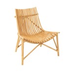 fotel boho z rattanu J-Line