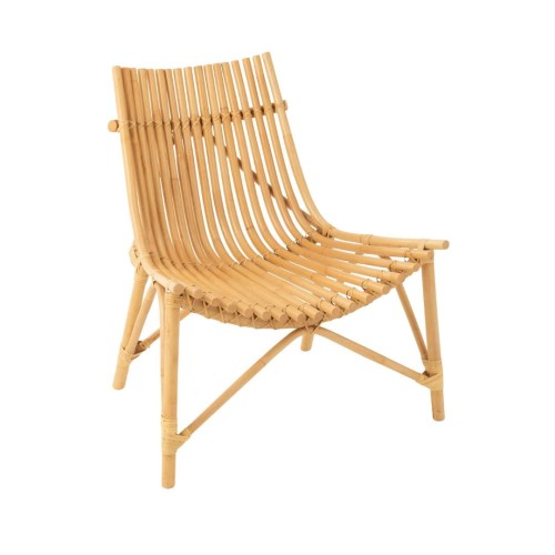 fotel boho z rattanu J-Line