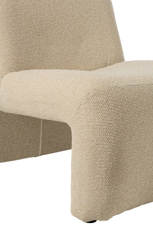 designerski fotel Margo soft modern beżowy6