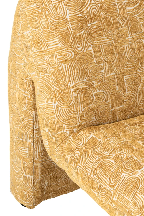 2fotel modern margo designerski żółty ochra3