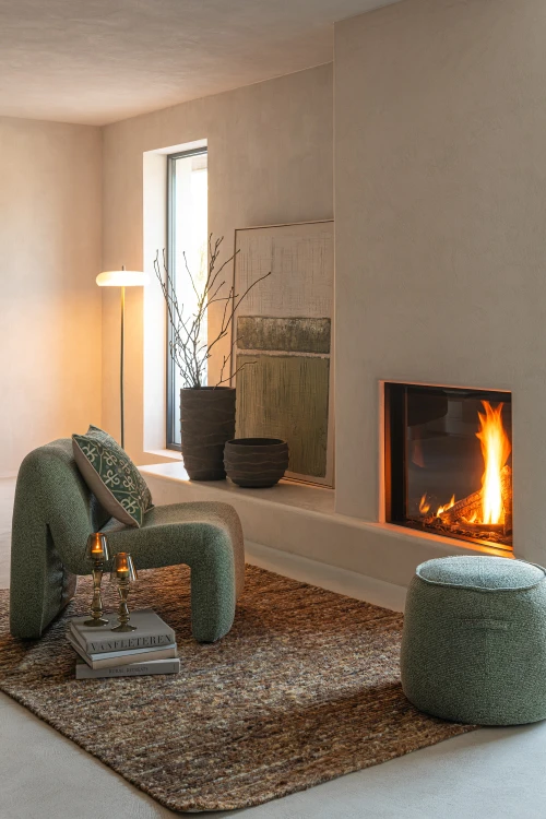 fotel modern Margo zielony3