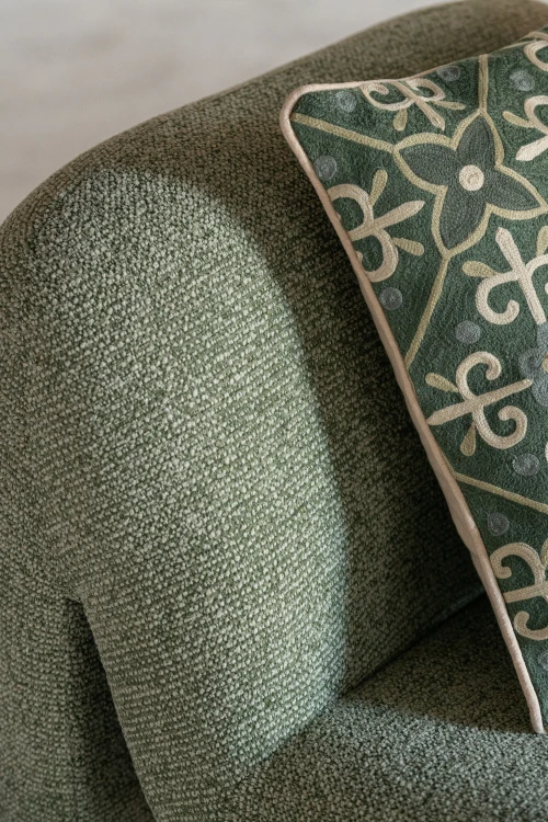 fotel modern Margo zielony9