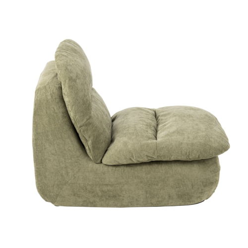 fotel lounge z pianki kompresowanej zielony2