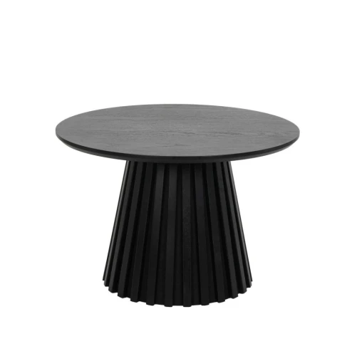 STOLIK KAWOWY SVENDBORG 60 X 40 CM CZARNY DĄB - HOUSE NORDIC
