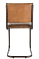 KRZESŁO MODERN LEATHER COGNAC - J-LINE