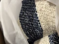PUFA W PASY NAVY BLUE WHITE - J-LINE