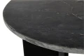 STOLIK BOCZNY MATHILDE MARBLE CZARNY - J-LINE