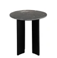 STOLIK BOCZNY MATHILDE MARBLE CZARNY - J-LINE