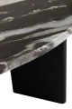 STOLIK KAWOWY MATHILDE MARBLE CZARNY / SZARY - J-LINE