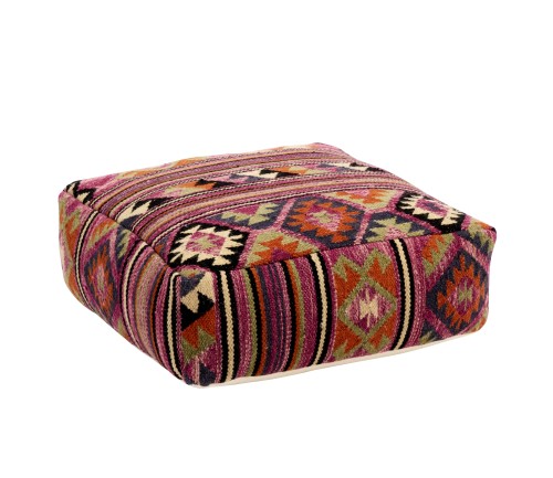 pufa kilim w geometryczne wzory madam stoltz