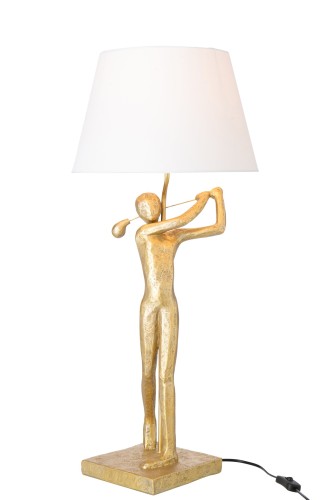 lampa stołowa golfista złota2
