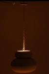 lampa sufitowa metalowa okrągła biała4