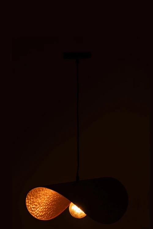 lampa sufitowa metalowa złota j-line