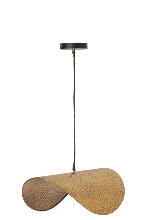 lampa sufitowa metalowa złota j-line