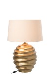 lampa stołowa twist gold