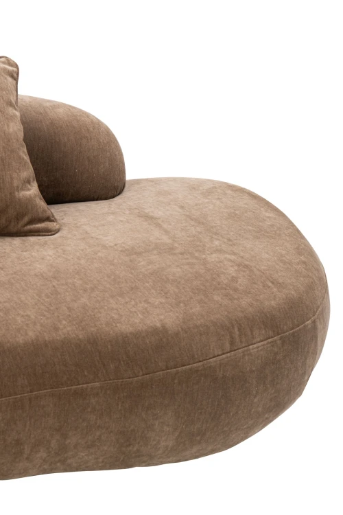 sofa modułowa Amber w kolorze brązowo szarym