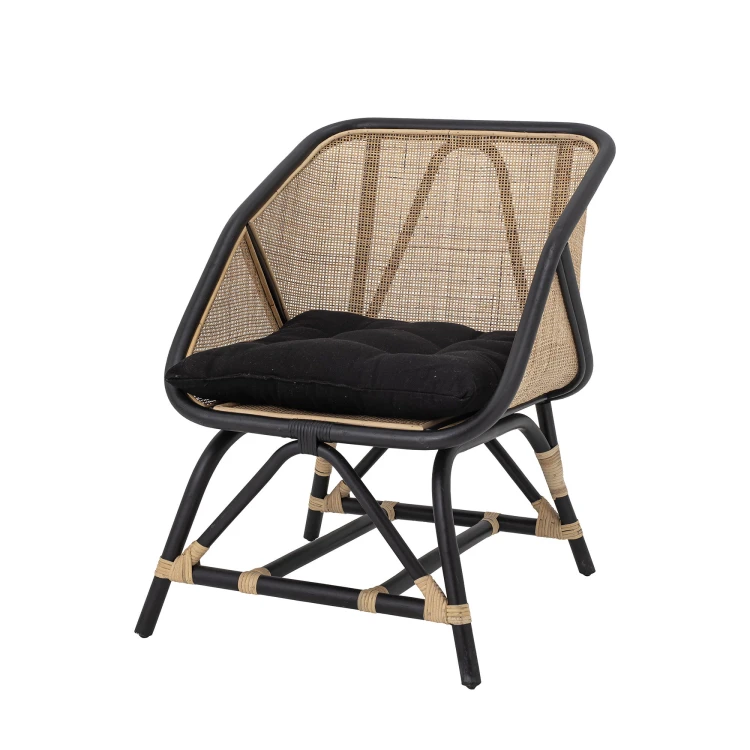 krzesło fotel bloomingville rattan