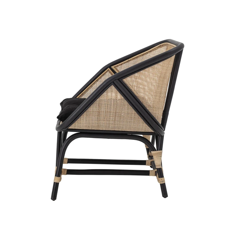 krzesło rattan loue lounge bloomingville