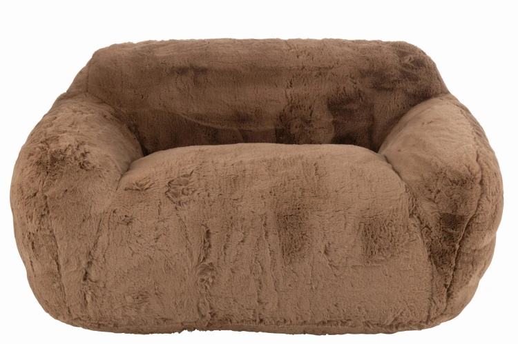 Sofa Cutie Taupe szarobrązowa J-Line