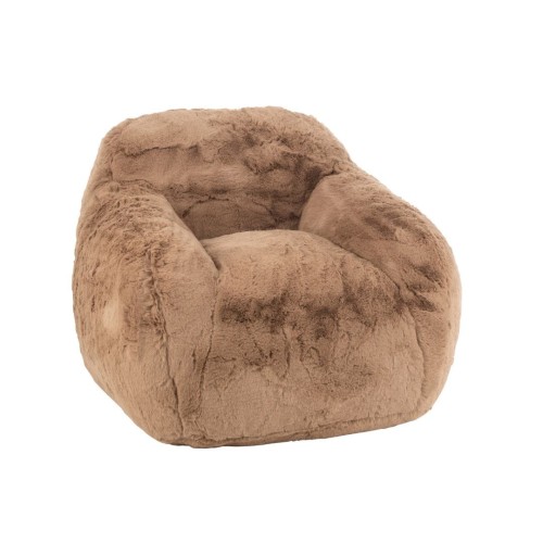 Fotel Cutie Taupe szarobrązowy - J-Line