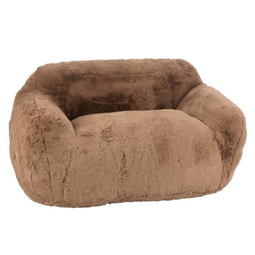 Sofa Cutie Taupe szarobrązowa J-Line