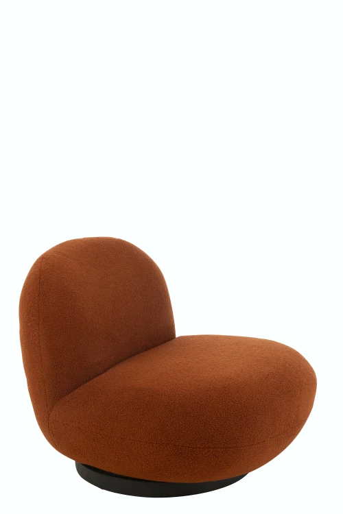 Fotel lounge Snow Wood orange J-Line