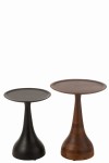 Stoliki boczne Paro Mango Wood zestaw 2 J-Line